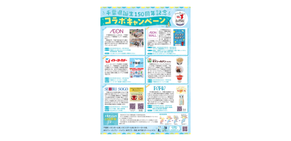 千葉県誕生150周年記念事業